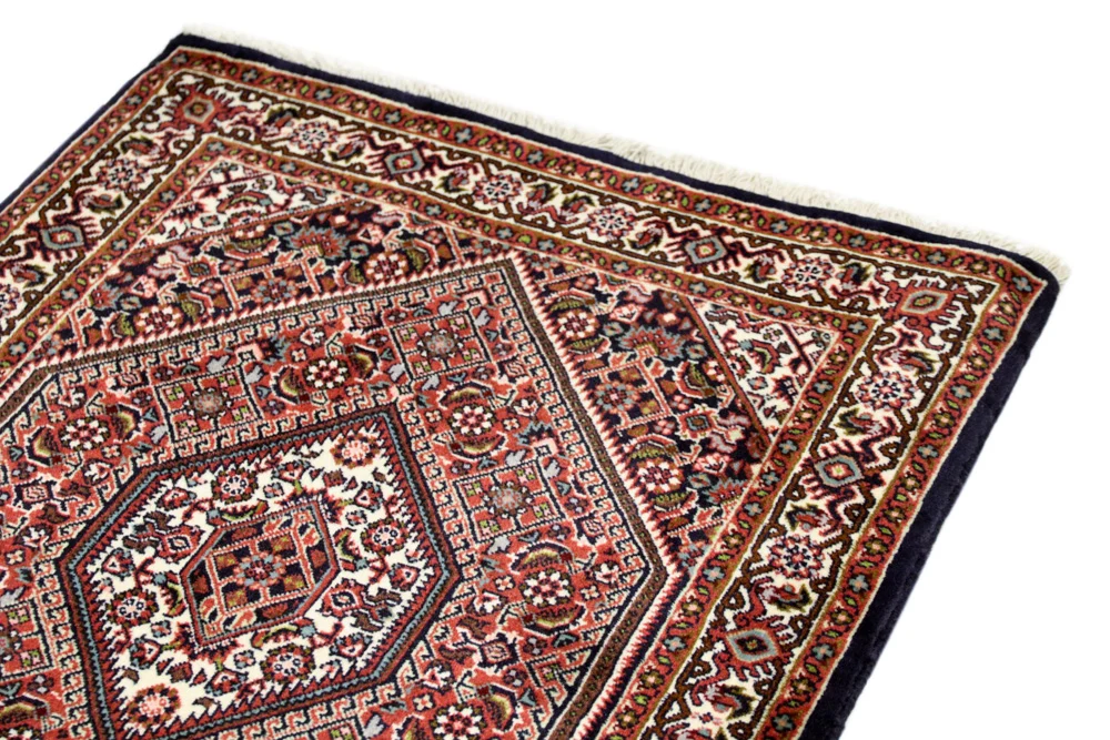 Persisk teppe - Bijar - 103 x 77 cm - rust