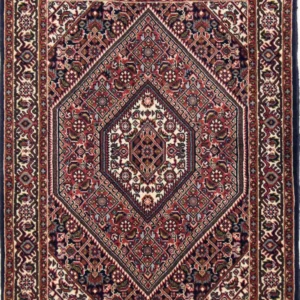 Persisk teppe - Bijar - 103 x 77 cm - rust