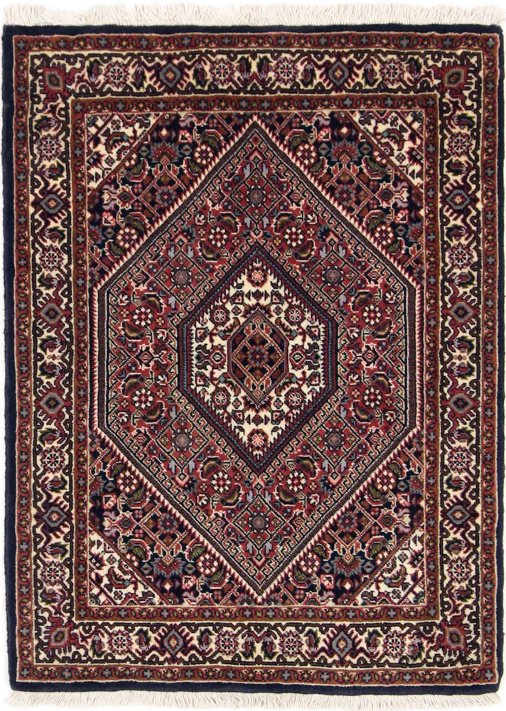 Persisk teppe - Bijar - 104 x 76 cm - rust