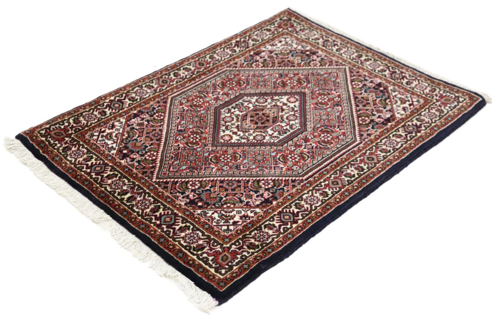 Persisk teppe - Bijar - 104 x 76 cm - rust