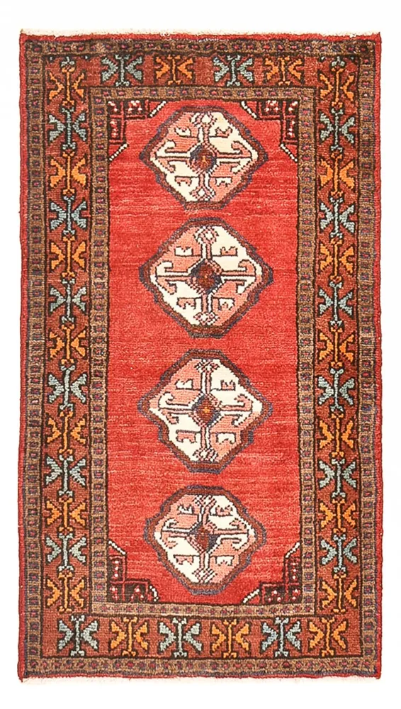 Persisk teppe - Bijar - 113 x 64 cm - rød
