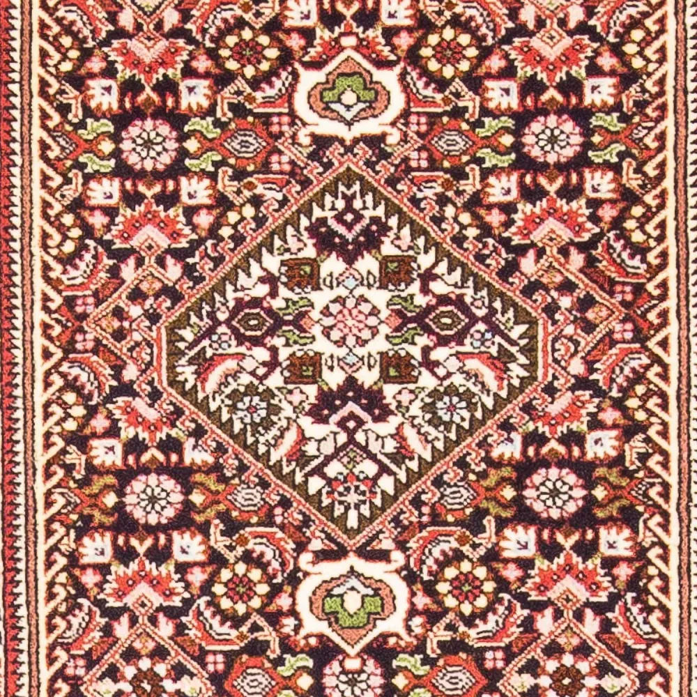 Persisk teppe - Bijar - 136 x 83 cm - rød