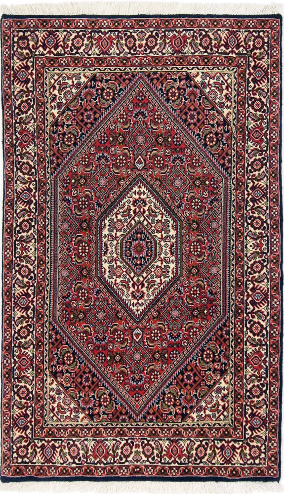 Persisk teppe - Bijar - 136 x 82 cm - rust