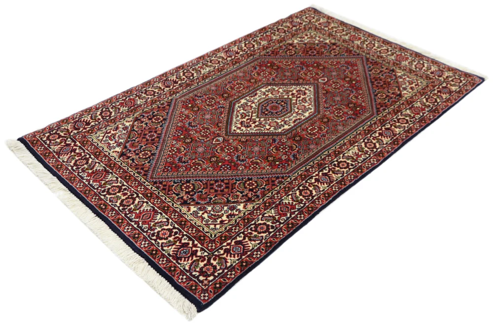 Persisk teppe - Bijar - 136 x 82 cm - rust
