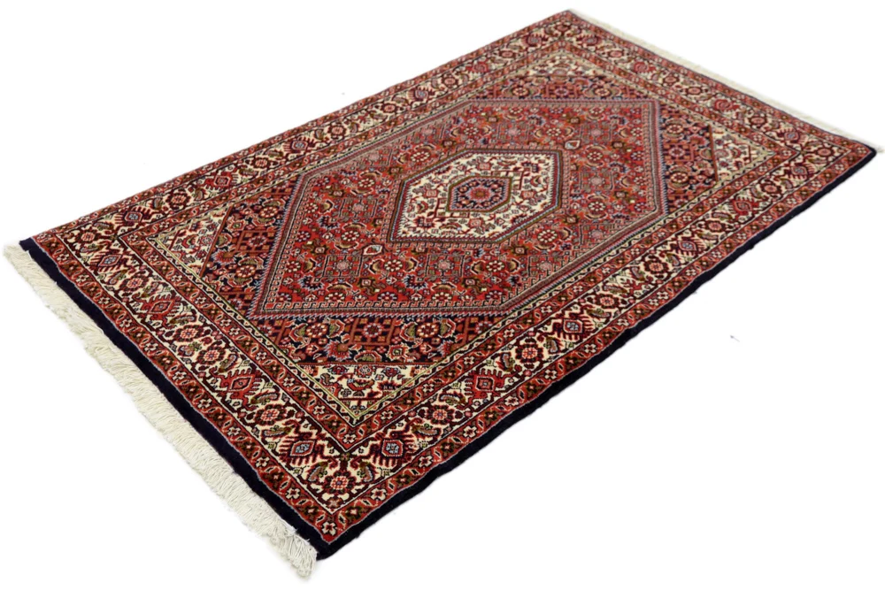 Persisk teppe - Bijar - 136 x 82 cm - rust