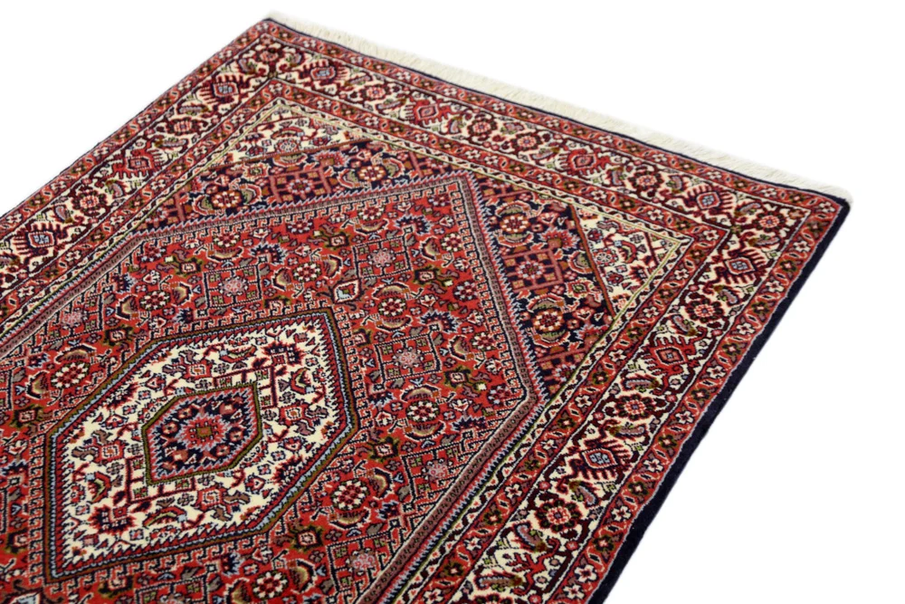 Persisk teppe - Bijar - 136 x 82 cm - rust