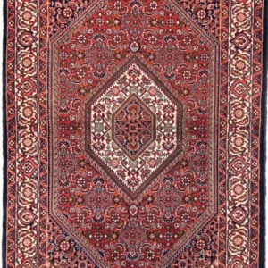 Persisk teppe - Bijar - 136 x 82 cm - rust