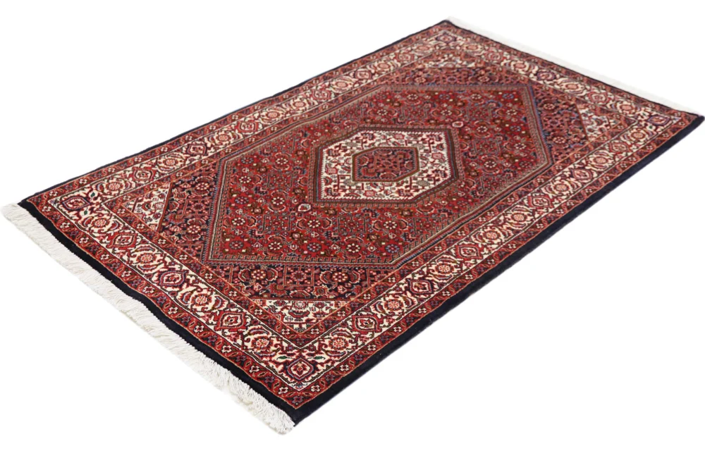 Persisk teppe - Bijar - 136 x 82 cm - rust