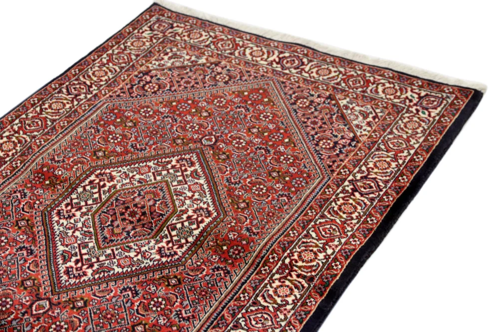 Persisk teppe - Bijar - 136 x 82 cm - rust