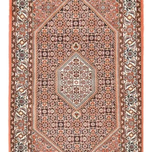 Persisk teppe - Bijar - 140 x 85 cm - rust