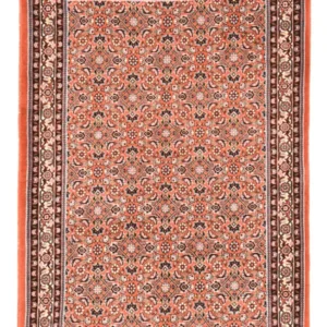 Persisk teppe - Bijar - 140 x 95 cm - rust