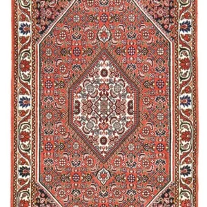 Persisk teppe - Bijar - 141 x 82 cm - rust