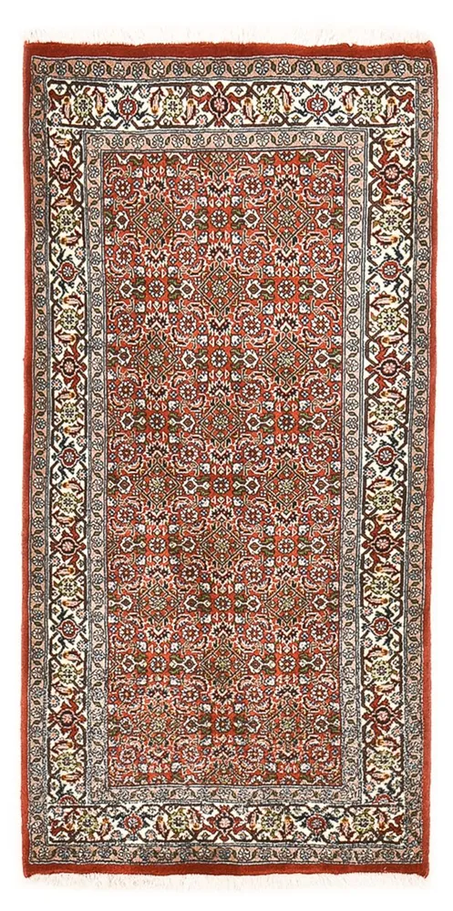 Persisk teppe - Bijar - 145 x 77 cm - rust