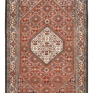 Persisk teppe - Bijar - 147 x 90 cm - rust