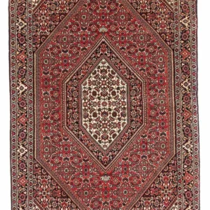 Persisk teppe - Bijar - 153 x 89 cm - rød