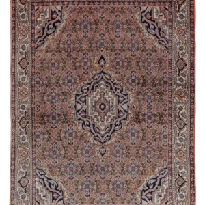 Persisk teppe - Bijar - 156 x 111 cm - rød