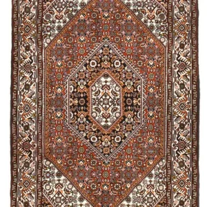Persisk teppe - Bijar - 160 x 102 cm - rust