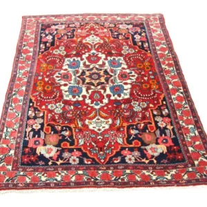 Persisk teppe - Bijar - 160 x 110 cm - rød