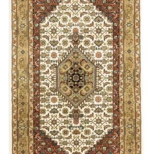 Persisk teppe - Bijar - 161 x 93 cm - beige