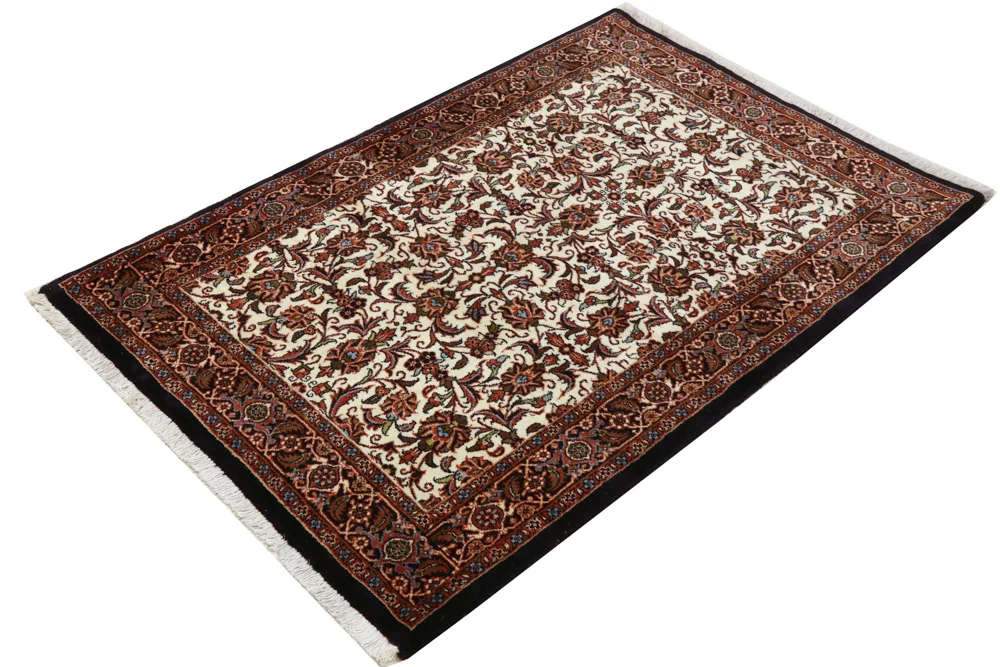 Persisk teppe - Bijar - 167 x 113 cm - beige