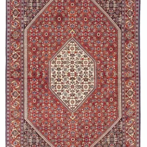 Persisk teppe - Bijar - 168 x 110 cm - rød