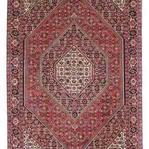 Persisk teppe - Bijar - 170 x 110 cm - rød