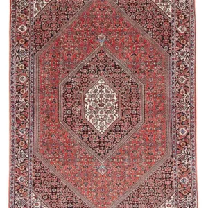 Persisk teppe - Bijar - 170 x 110 cm - rød