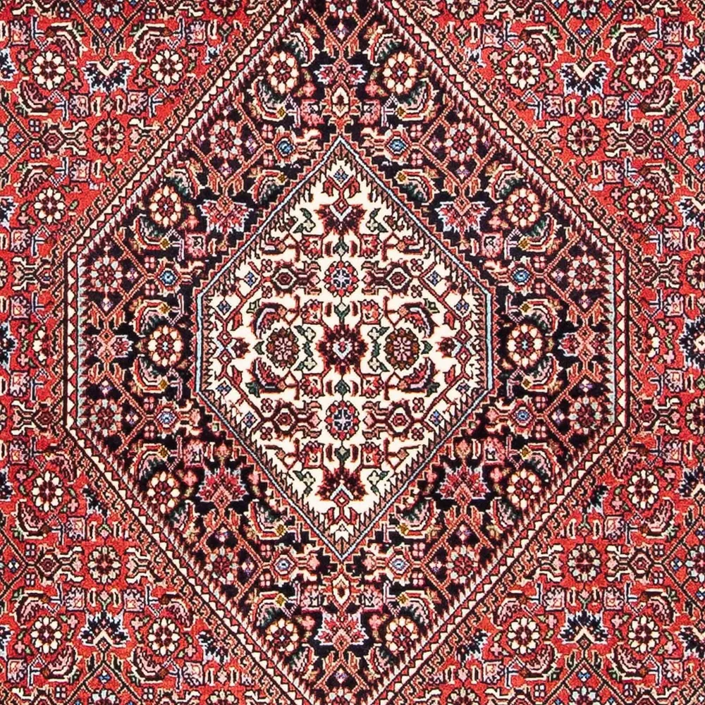 Persisk teppe - Bijar - 172 x 109 cm - lys rød