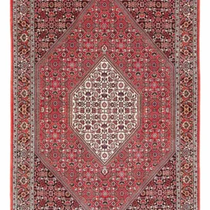 Persisk teppe - Bijar - 175 x 108 cm - rød