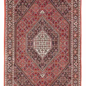 Persisk teppe - Bijar - 175 x 109 cm - rød