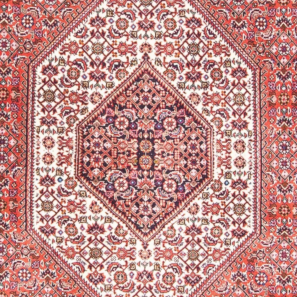 Persisk teppe - Bijar - 175 x 110 cm - lys rød