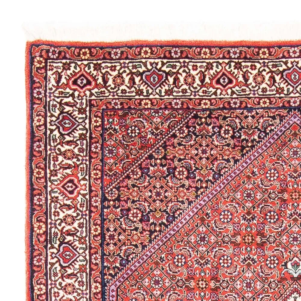 Persisk teppe - Bijar - 175 x 110 cm - lys rød
