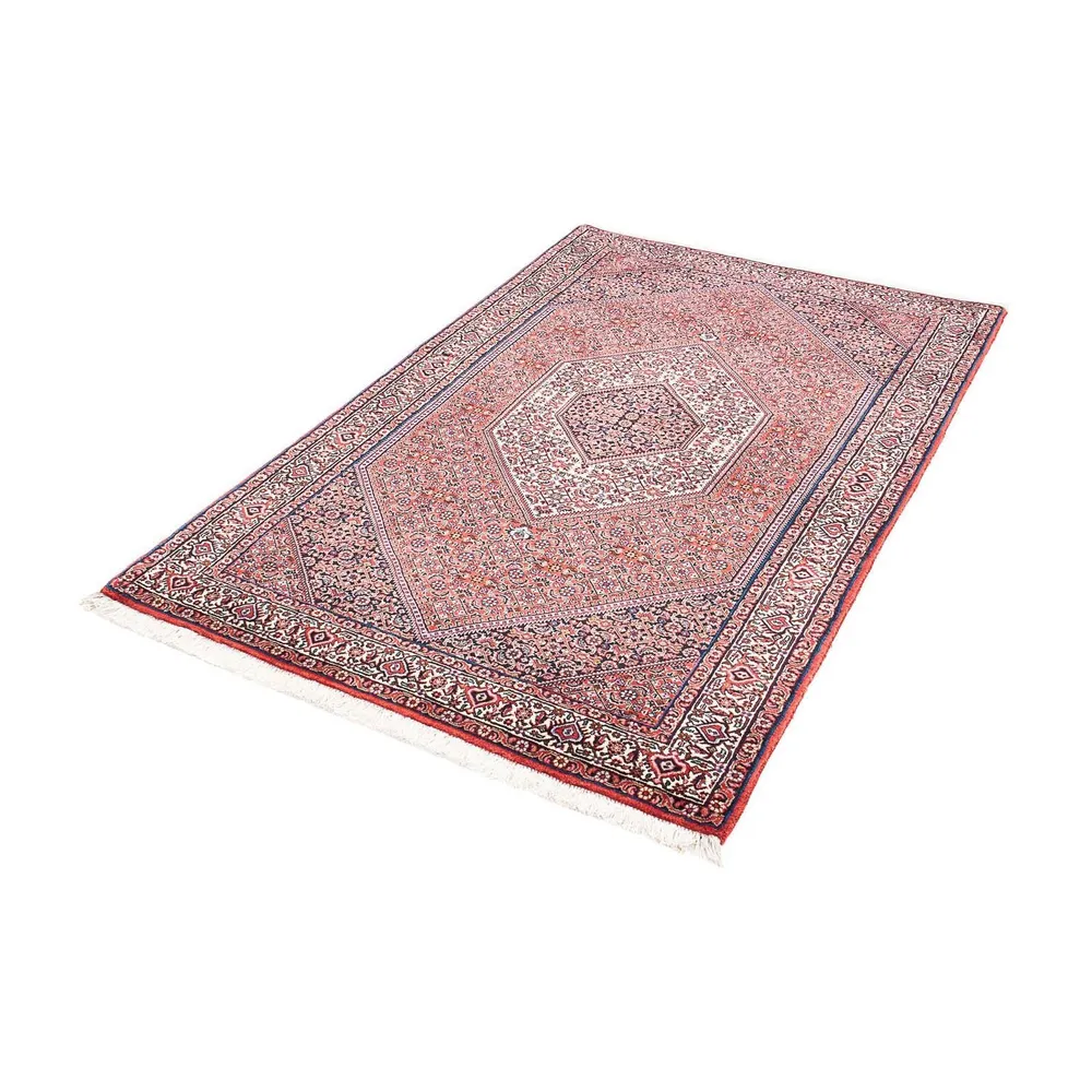 Persisk teppe - Bijar - 175 x 110 cm - lys rød