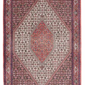 Persisk teppe - Bijar - 175 x 113 cm - beige