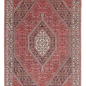 Persisk teppe - Bijar - 176 x 110 cm - rød