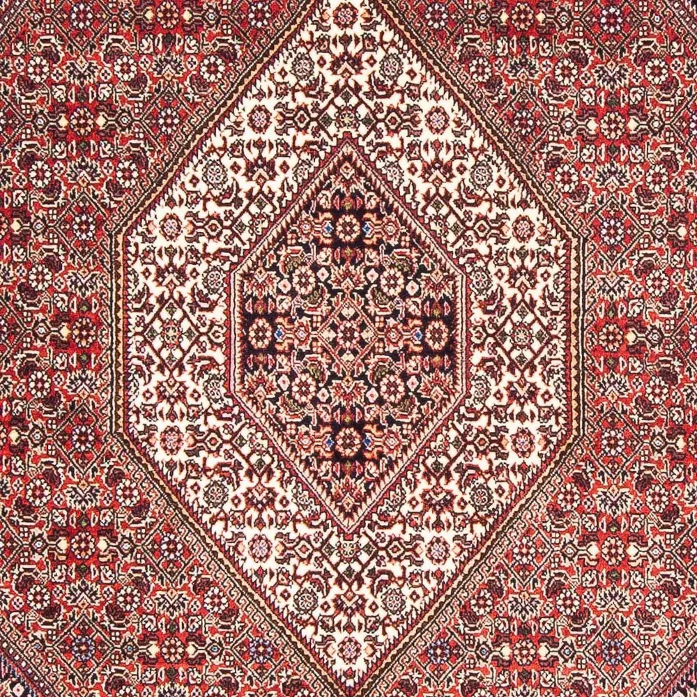 Persisk teppe - Bijar - 176 x 110 cm - lys rød