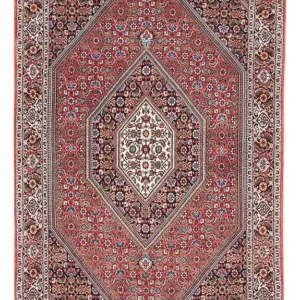 Persisk teppe - Bijar - 178 x 109 cm - rød