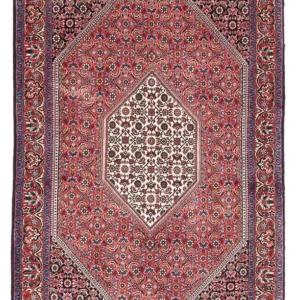 Persisk teppe - Bijar - 178 x 110 cm - rød