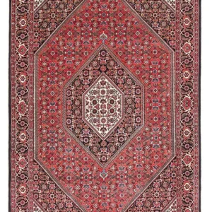 Persisk teppe - Bijar - 180 x 111 cm - rød