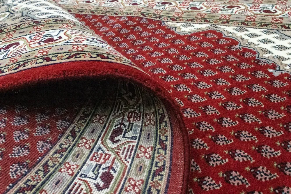 Persisk teppe - Bijar - 181 x 122 cm - rød