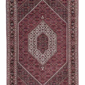 Persisk teppe - Bijar - 200 x 130 cm - rød