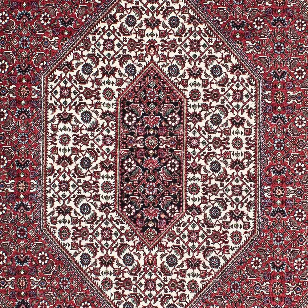 Persisk teppe - Bijar - 200 x 130 cm - lys rød