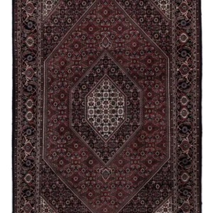 Persisk teppe - Bijar - 200 x 130 cm - mørk beige