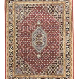 Persisk teppe - Bijar - 201 x 152 cm - rød