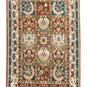 Persisk teppe - Bijar - 205 x 139 cm - rød