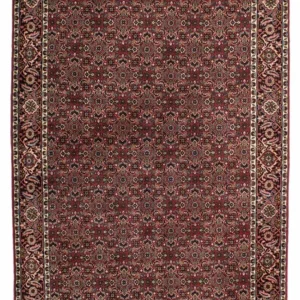 Persisk teppe - Bijar - 205 x 141 cm - rød