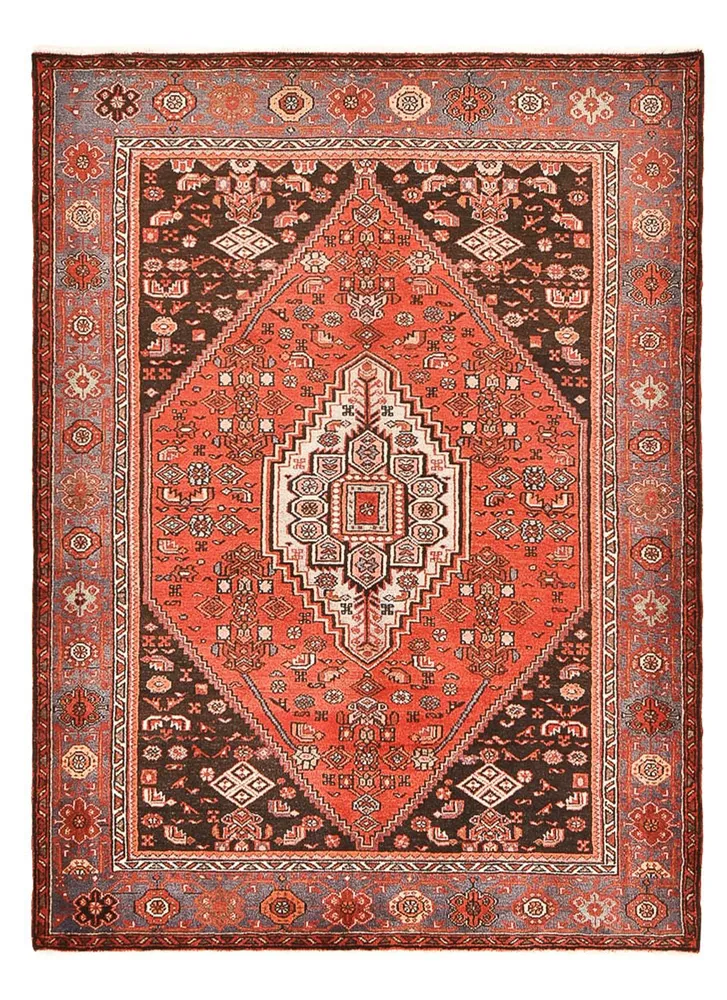 Persisk teppe - Bijar - 205 x 147 cm - rød