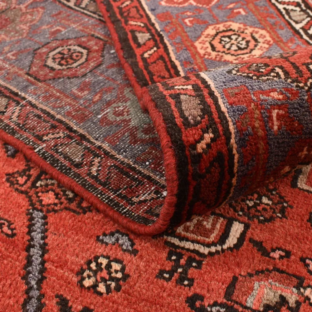 Persisk teppe - Bijar - 205 x 147 cm - rød