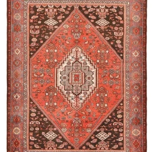 Persisk teppe - Bijar - 205 x 147 cm - rød