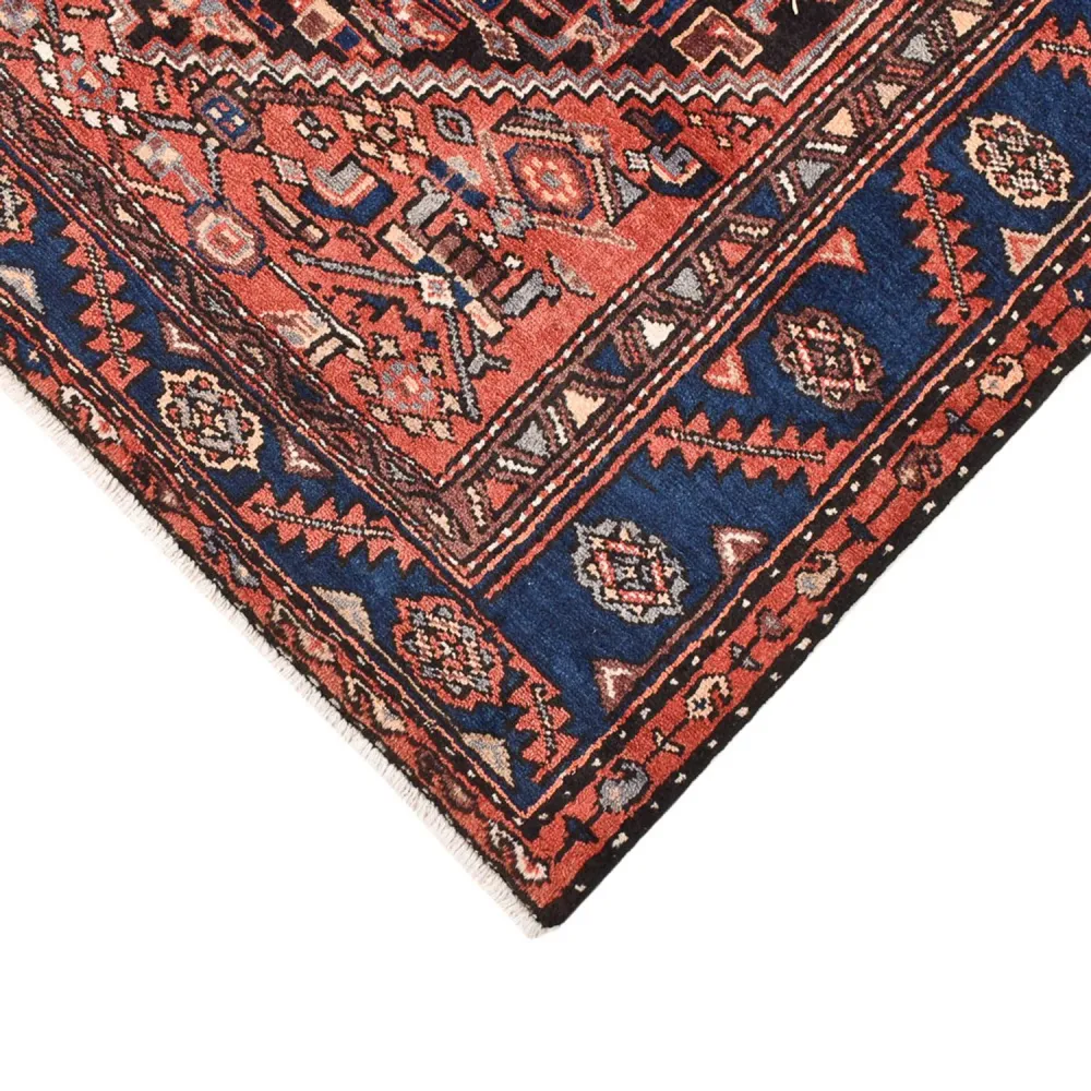 Persisk teppe - Bijar - 206 x 132 cm - lys rød